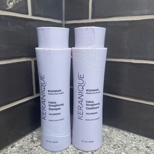 Keranique Rejuvenate Follicle Strengthening Shampoo and Conditioner
